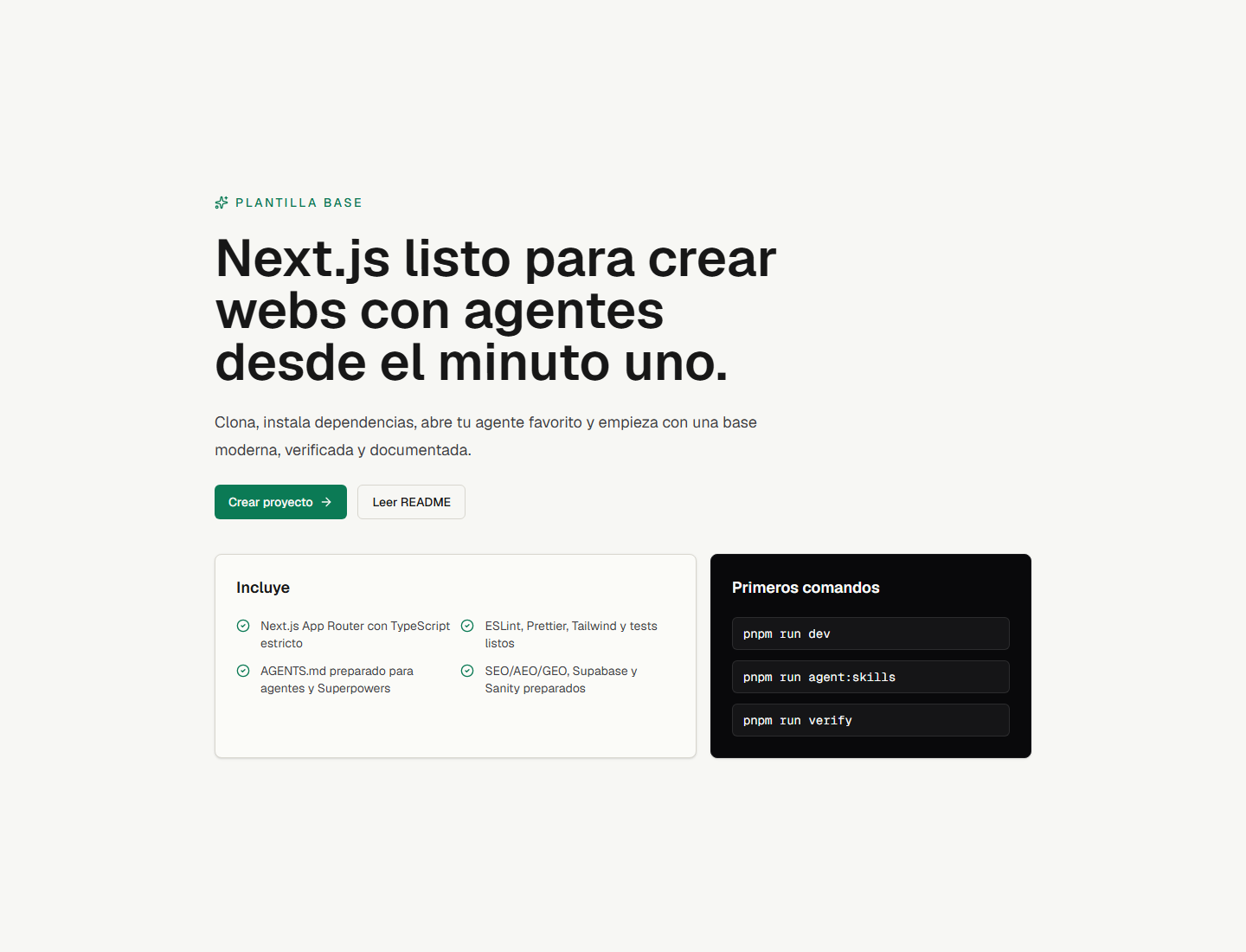 Next Agent Template