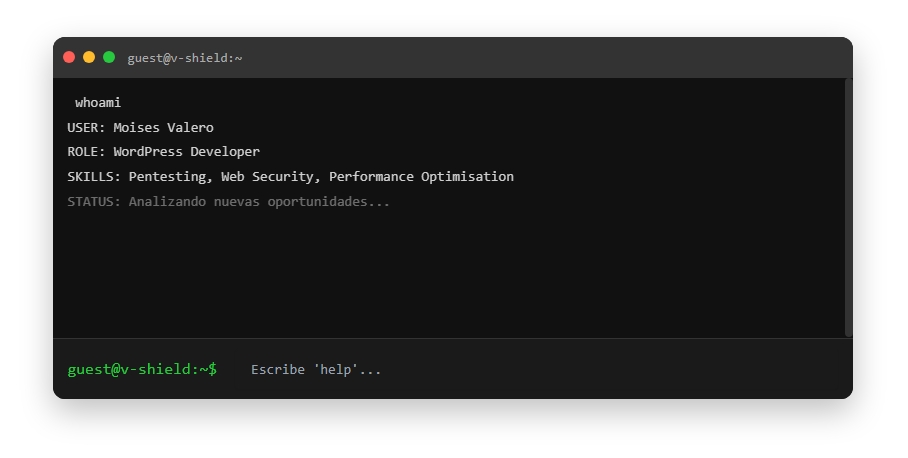 Terminal interactiva